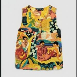 Vintage Phool Women Printed‎ Top Indigenous Tribal